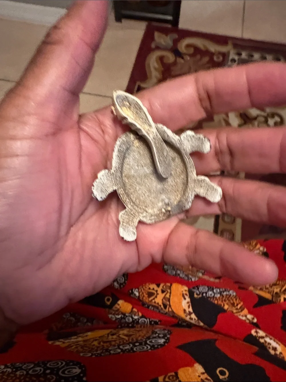Florenza Vintage Metal Turtle Pin Cushion